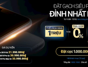 Nhà bán lẻ tại Việt Nam bắt đầu cho đặt trước iPhone 11